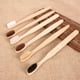 thumbnail image 3 of 10PCS Environmental Personal Bamboo Charcoal Toothbrush For Oral Health Low Carbon Medium Soft Bristle Wood Handle Toothbrush, 3 of 3