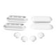thumbnail image 3 of Kit De Reemplazo De Topes De Tapa De Inodoro Para Bidé, Accesorios De Inodoro Para Hotel, Hogar, Blanco, 3 of 5