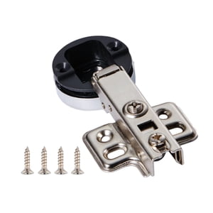 Bothyi - Bisagras De Puerta De Vidrio, Tornillos De Copa De 35Mm, Bisagras Prácticas De Bricolaje, Accesorios Del Gabinete Para El Hogar, Rectos