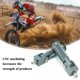 thumbnail image 2 of Reposapiés plegables de aluminio para motocicleta VUOZIP M8, par, 2 of 7