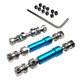 thumbnail image 3 of 2 Piezas CVD Eje De Conducción Central Juego De Piezas Mejoradas Eje De Transmisión De Coche RC De Metal Azul, 3 of 3