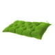 thumbnail image 1 of Cojín de mimbre para sofá o columpio de exterior, con mechones capitoné, resistente a la intemperie y a la decoloración, cojines para sillas de patio, cojines para asientos de loveseat de exterior, r, 1 of 6