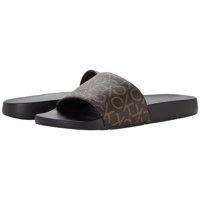 Sandalia Calvin Klein Athens Slide Para Mujer, Color Marrón, Talla 11