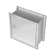 thumbnail image 1 of Caja de bandeja de transferencia de muestras de acero inoxidable 34 x 15 x 32 cm con doble puerta, 1 of 9