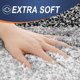 thumbnail image 3 of Alfombra de baño OLANLY de microfibra, 30 x 20 cm, color negro, 3 of 7