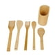 thumbnail image 2 of Set Cucharas Bamboo con Base para Guardar 5u, 2 of 2