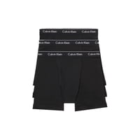 Calzoncillos Tipo Bóxer Calvin Klein Cotton Classics Para Hombre, Paquete De 3, Color Negro M