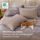 thumbnail image 4 of Juego de 2 Fundas de Almohada Bedsure 51x66 cm Microfibra Caqui, 4 of 7
