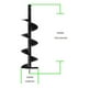 thumbnail image 2 of Broca Barreno Ahoyador 200mm X 80 Cm Largo, 2 of 5