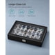 thumbnail image 5 of Watch Box SONGMICS con cierre de 24 ranuras y tapa de cristal, color negro, 5 of 8