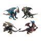 thumbnail image 1 of Figuras de Acción de Dragón Malvado de 4 Piezas para Cumpleaños, 1 of 3