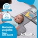 thumbnail image 2 of Mudador Portátil Plegable MiMoRu Impermeable BPA Free Gris con Bolsillos, 2 of 3