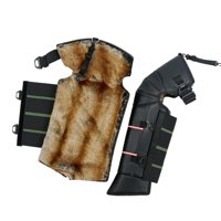 Ioensy - Protectores De Piernas A Prueba De Viento Para Motocicleta, Rodillera De Cuero Pu Para Senderismo Y Viajes, 70Cm X 35Cm