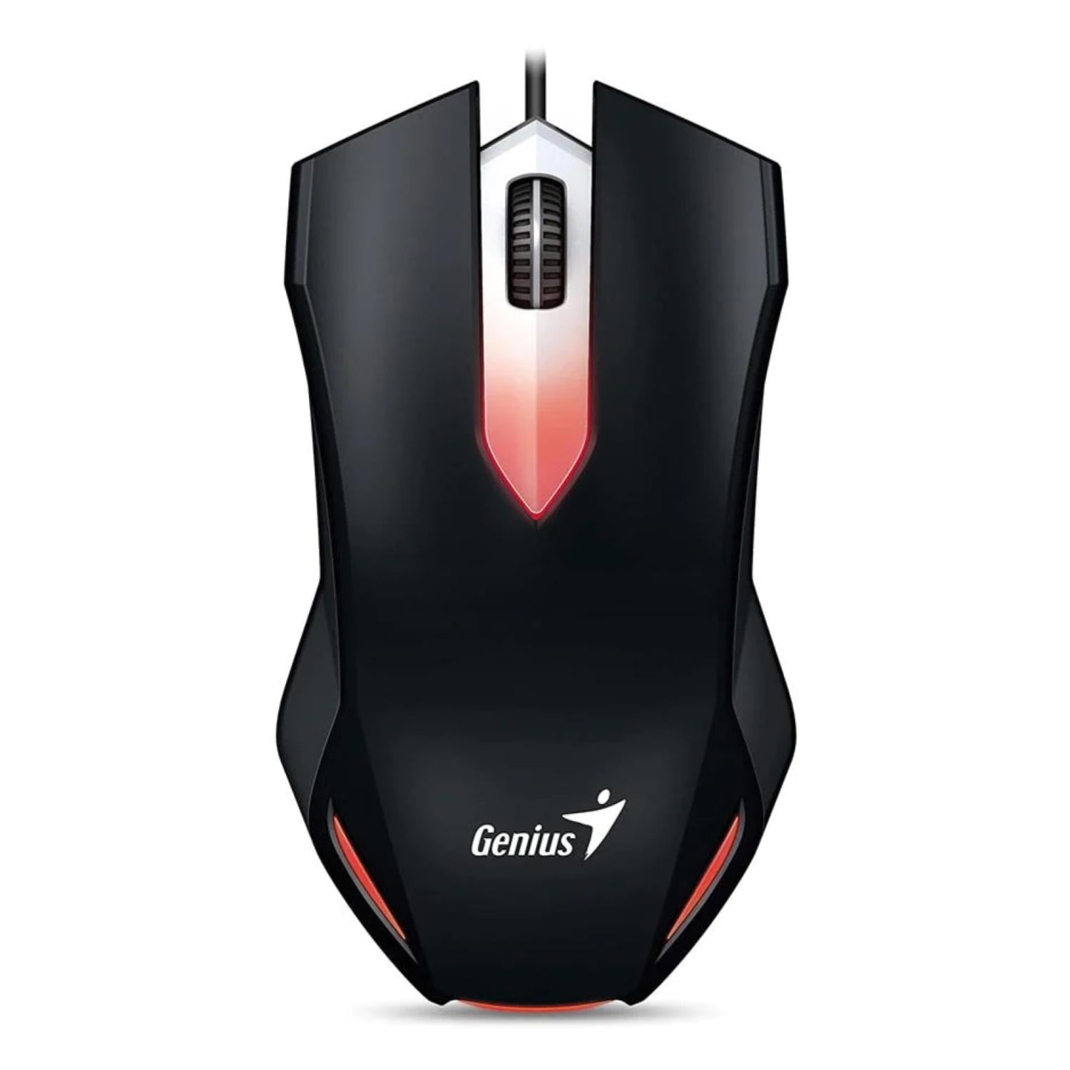 Genius - Mouse Alambrico Usb 3 Botones 1000dpi X-g200 Negro