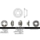 thumbnail image 2 of Disco Freno para auto Dodge RAM 2009-2019 Delantero, Trasero, 2 of 3