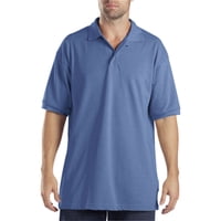 Camiseta Tipo Polo Dickies De Piqué De Manga Corta Para Hombre Azul Claro