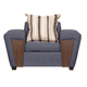 thumbnail image 3 of Juego De Living 3-1-1 CRETA Gris Lino, 3 of 3