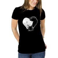 En Tu Tinta - Polera Talla M Diseño Gatitos Gato - Mujer