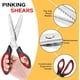 thumbnail image 2 of Tijeras dentadas Taotree de 9,5 pulgadas para tela, 2 of 3