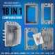 thumbnail image 2 of Tapa exterior para enchufe Sealproof de 1 gang, 2 of 3