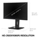 thumbnail image 5 of Monitor ViewSonic de 24" IPS con USB‑C, HDMI y DisplayPort, 5 of 7