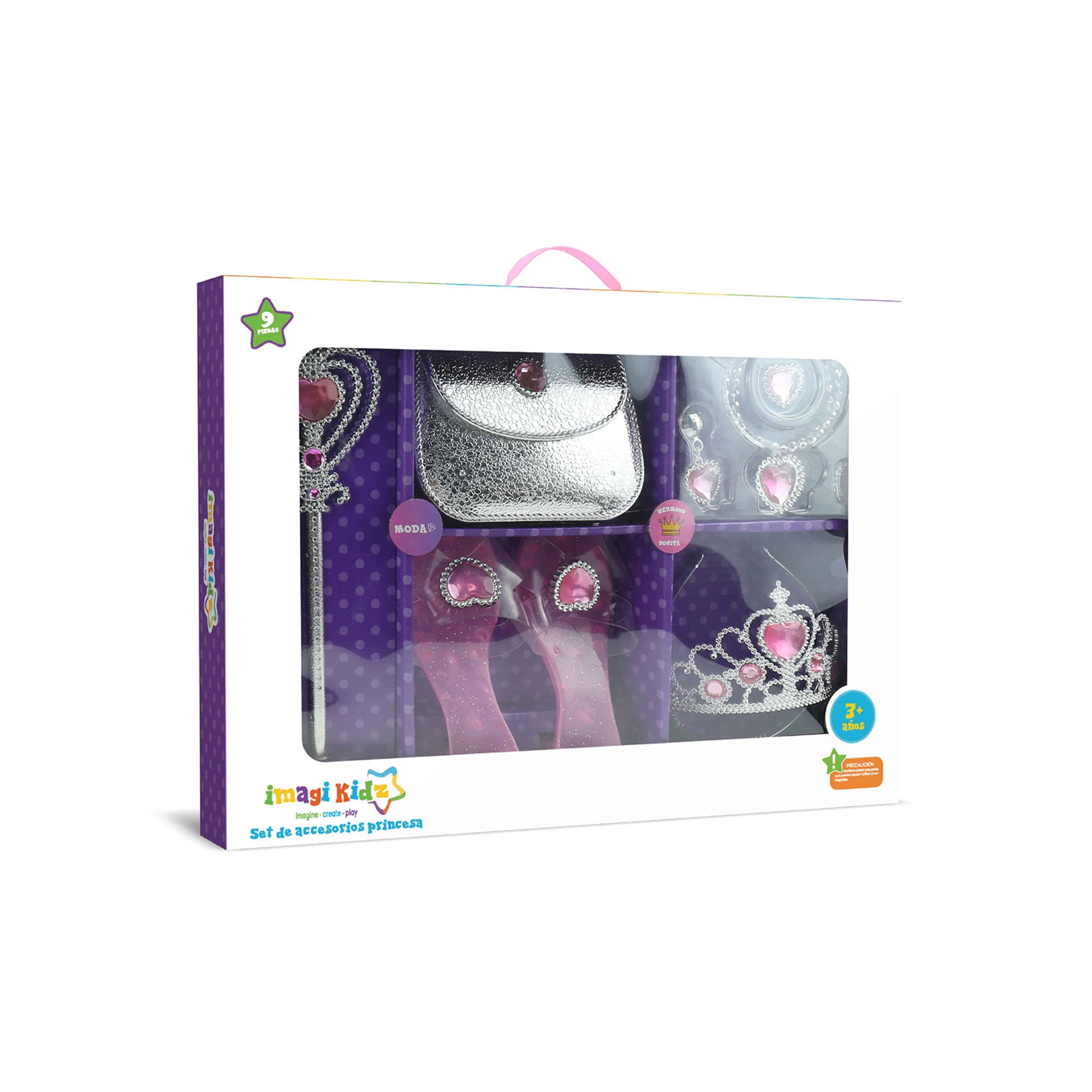 Juego De Rol Set De Accesorios Princesa 9 Piezas Imagi Kidz