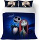 thumbnail image 1 of Nightmare Christmas Duvet Cover Quenn Size Set Her Jack His Sally Bedding Set 3 Pieces Soft Microfiber Quilt Cover, 1 of 5