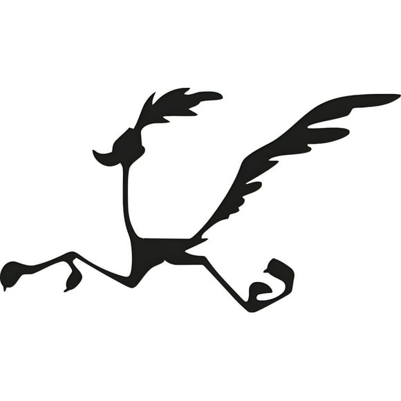 Sticker Correcaminos Corriendo Coyote Auto Camioneta