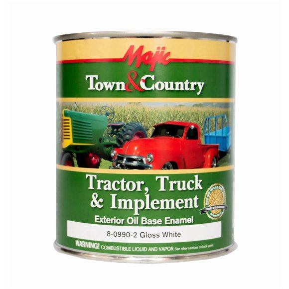 Pintura Majic 946 ml Blanco para Tractor e Implementos a Base de Aceite