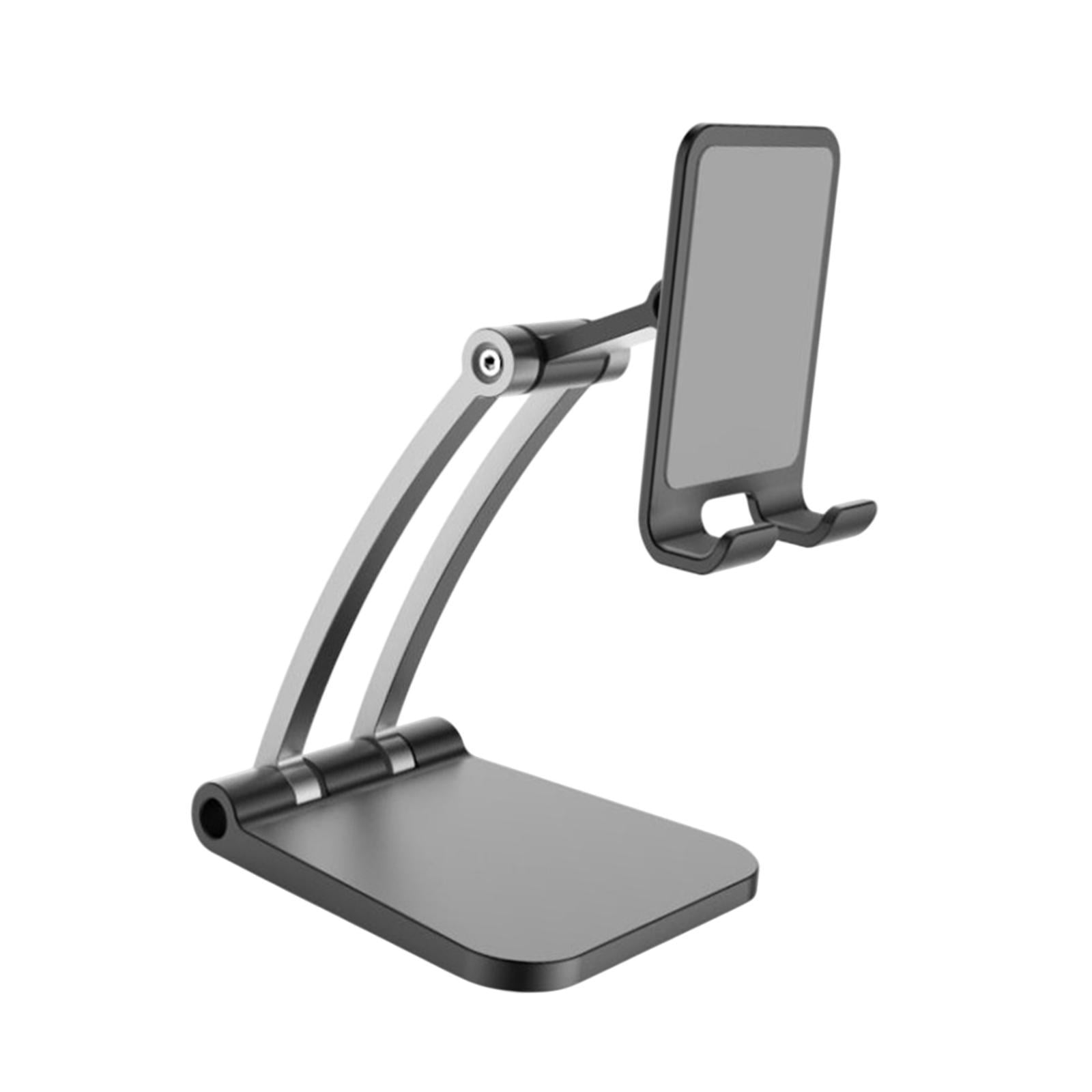 Magideal - Phone Totador De Tabletas Soporte De Tableta Resistente Portable Ergenonómico Soporte De Teléfono Para El Escritorio Soporte De Teléfono Para Teléfono Negro