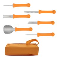 Bothyi - Kits De Tallado De Calabaza De 6 Piezas De Acero Inoxidable Para Decoración De Fiesta De Halloween