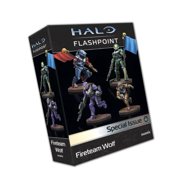 Juego de mesa Halo: Flashpoint Fireteam Wolf de mantic