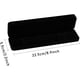 thumbnail image 2 of caja rectangular de terciopelo para collares, caja de regalo para colgantes de terciopelo, cajas de exhibición de joyas de cadena larga, caja negra para collares largos, vitrina para pulseras, para co, 2 of 7