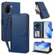 thumbnail image 2 of Funda con Billetera para [Xiaomi Redmi A5 4G] con Bolsillo Zipper y Tarjetero Azul, 2 of 6