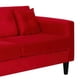 thumbnail image 4 of Sofa New Retro 3c Felpa 00 Rojo, 4 of 6