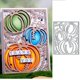 thumbnail image 5 of Matrices de corte de metal DAIYEEXU Marco de saludo de calabaza de Halloween, 5 of 7