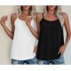 thumbnail image 1 of Pack 12 Camiseta Sin Mangas Para Mujer Fibra Bambú Camisola Blanco Negro M l Liso, 1 of 3