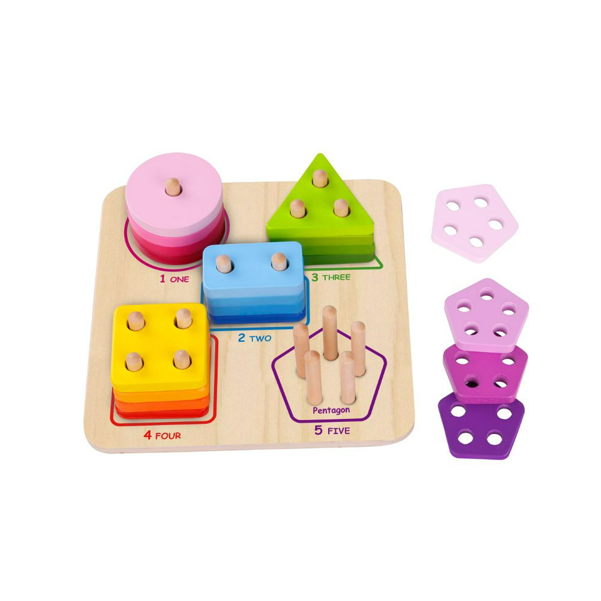 Tooky Toy - Geometric Block Sorter