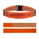 thumbnail image 4 of Cinturón Reflectante Cinturón Elástico Brillante Soporte Para Teléfono Cinturón Para Corredores Bolsa Correa De Seguridad 1 Cinturón Y 2 Brazaletes Naranja, 4 of 5