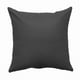 thumbnail image 2 of Pack 6 fundas de cojines almohada eco-cuero impermeable 43 cm color gris oscuro, 2 of 3