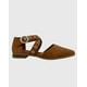 thumbnail image 4 of Ballerina para mujer plana Ecocuero Camel, 4 of 4