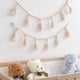 thumbnail image 3 of 2 piezas de macramé para colgar en la pared, tapiz con flecos, guirnalda de algodón, decoración de pared tejida para decoración de casa bohemia, decoración de habitación infantil, 3 of 8