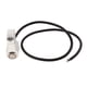 thumbnail image 3 of 25 mm manillar de la motocicleta faro antiniebla interruptor de luz de acero inoxidable blanco, 3 of 5