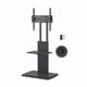 thumbnail image 3 of Soporte Tv Rack Movil Con Ruedas 32 A 75 Base Pedestal Stand Negro, 3 of 3