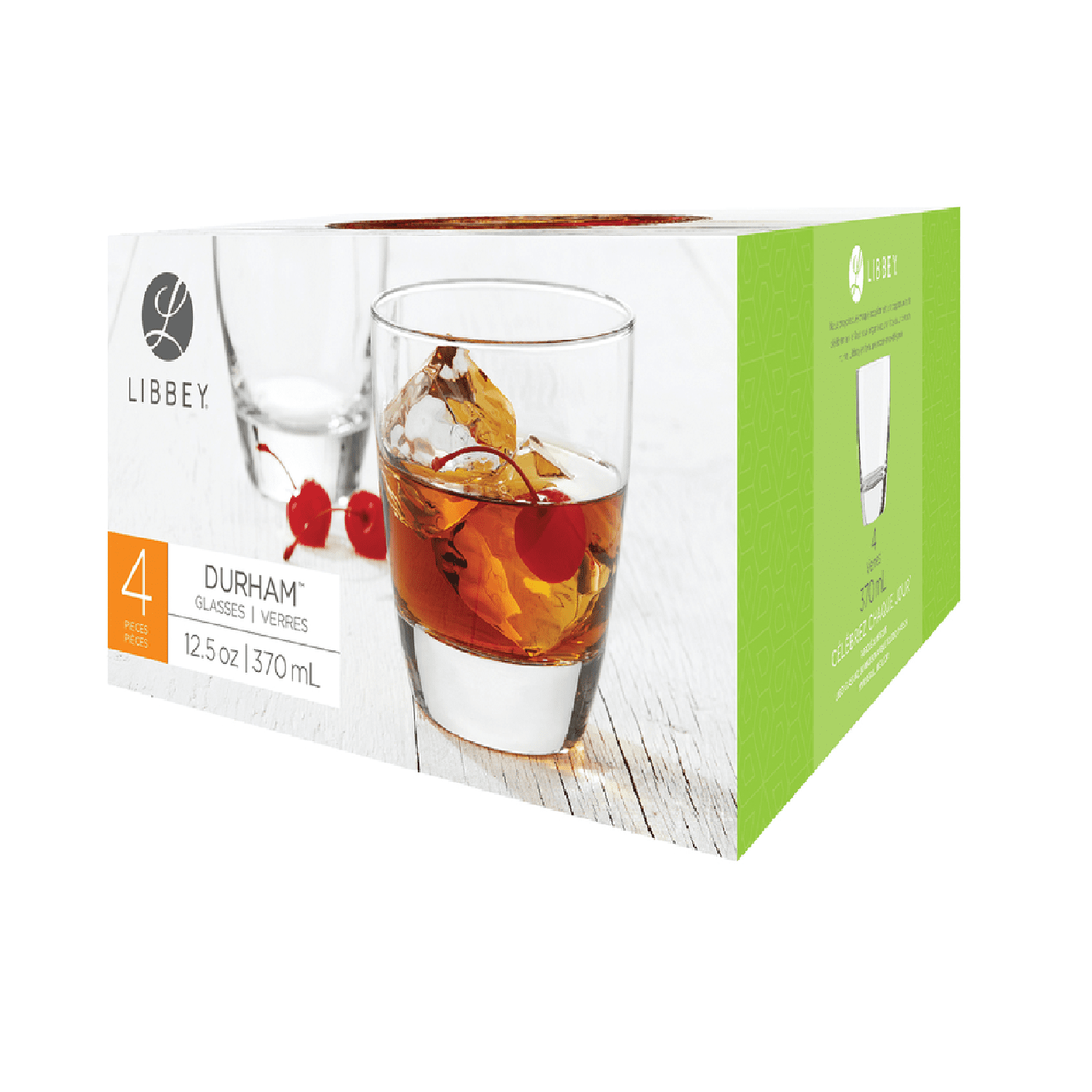 Libbey - Set 4 Vasos Durham Dof 370 Ml
