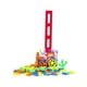 thumbnail image 3 of Juguete Tren Domino 80 Piezas Luces Sonido Colores Infantil, 3 of 3