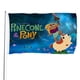 thumbnail image 1 of Piña y Pony Bandera impresa con temática, regalo perfecto para fanáticos, amigos y familiares, y adecuada para actividades al aire libre e interiores, decoraciones de fiesta. 90 cm × 150 cm., 1 of 6
