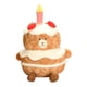 thumbnail image 2 of Muñeco De Oso Con Pastel De Cumpleaños, Juguete De Peluche De La Suerte Para Oficina, Hogar, Fiesta, Recuerdo, 25cm, 2 of 3