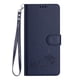 thumbnail image 2 of Funda tipo cartera FOXDOCK para Oppo Reno13 con soporte, ranuras, RFID, diseño de gato, 2 of 5
