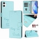 thumbnail image 1 of Funda Cartera para Samsung Galaxy A06 5G con Bloqueo RFID, Cierre Magnético y Ranuras Tarjetas Verde, 1 of 5